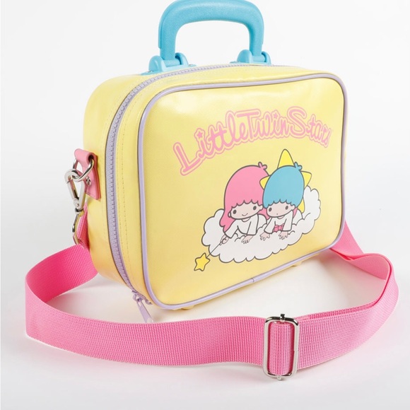 πFOUNDπ DumbGood LITTLE TWIN STARS MINI SUITCASE CROSSBODY BAG πππ - Picture 1 of 4